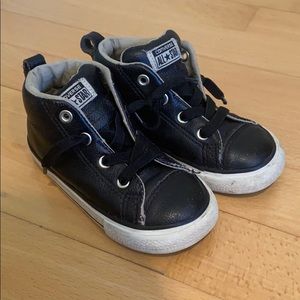 Boys converse mid rise chuck taylor shoes
